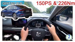 Part 22  2024 Proton S70 Flagship X  Malaysia POV Genting Run 冲上云霄 CC Subtitle [upl. by Htir]