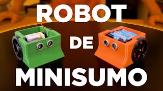 ROBOT DE MINISUMO  ESPACIO MAKER  CIENampCIA3x11 [upl. by Airenahs573]