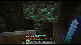 Mining diamonds  Minecraft [upl. by Ecirehc]