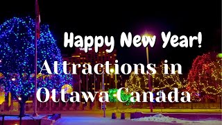 🎉🎆 Experience the Magic of New Year in Downtown Ottawa MustSee Attractions [upl. by Nylde]