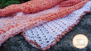 Babydecke stricken ✨Eleganz✨  Babydecke stricken  Decke stricken  Maschenschäfchen [upl. by Johannessen]