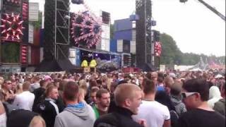 DEFQON1 2011  ANGERFIST Vs OUTBLAST  BLACK  HD [upl. by Jocko76]