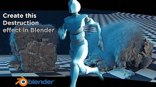 Blender Advanced Destruction Tutorial using RBDLab Addon [upl. by Esnofla]