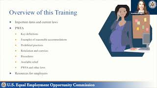 EEOCs Pregnant Workers Fairness Act What Employers Need to Know Webinar [upl. by Eiramave620]