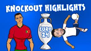 EURO 2024  The Knockout Stage🏆  442oons Reaction [upl. by Nemraciram]