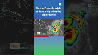 Huracán Ernesto ha bajado su intensidad y todo vuelve a la normalidad [upl. by Wilkins586]