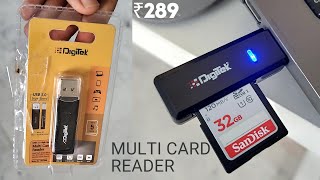 Upto 5 GBPS Download  USB 30 High Speed 2 in 1 Multi Card Reader  Read Micro SDSDSDHCSDXC [upl. by Gottfried]