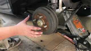 How to Replace Rear Brakes Hyundai [upl. by Alym]