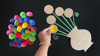 Beautiful and Easy Paper Wall Hanging  Paper Craft For Home Decoration  Unique Wall Hanging  DIY [upl. by Bazar216]