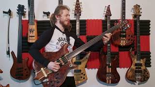 Alembic Fretless 8 String  played like youve never heard before [upl. by Elicul]