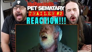 PET SEMATARY 2019  TRAILER 2  REACTION [upl. by Larsen]