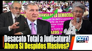 TOTAL DESACATO DE LOS TRABAJADORES Y CRECE LA EXIGENCIA MANOTAZO DE AUTORIDAD DESDE LA JUDICATURA [upl. by Nawud]