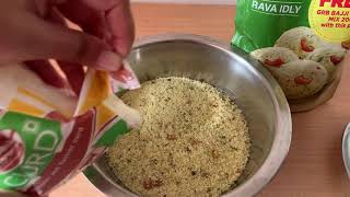 Mtr Grb  Rava Idli recipe Ready to eat [upl. by Chalmers]