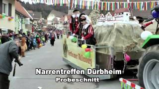 Narrentreffen Dürbheim Probeschnitt NZ Dürbheim Mariazell [upl. by Lerret]