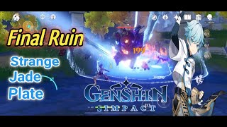 GENSHIN IMPACT  How To Enter The Ruin and Search for a Strange Jade Plate Find The Final Ruin Quest [upl. by Nafis]