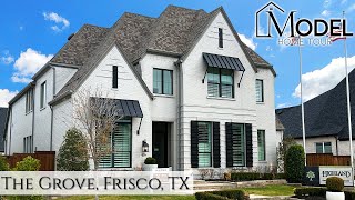 New Construction Homes in Dallas  Model Home Highland Homes The Grove Frisco TX [upl. by Atworth]