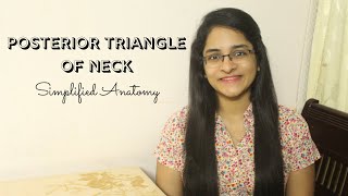 POSTERIOR TRIANGLE OF NECK  ANATOMY  SIMPLIFIED [upl. by Mccahill533]