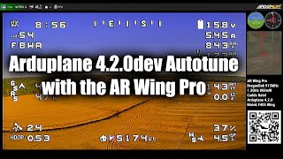 Arduplane 420dev Autotune [upl. by Addis921]