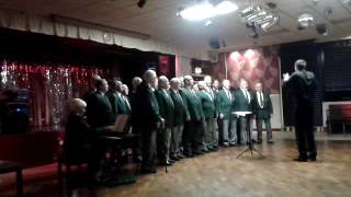 Caerphilly Male Voice Choir Live in the Buffs 3 [upl. by Ahsirtak]