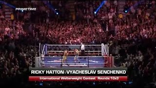 Ricky Hatton vs Vyacheslav Senchenko┃SHANNONS GYM [upl. by Elna658]