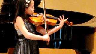 Rieding violin concerto in G major op24 3rd mvt by Josephine Kim [upl. by Otiv427]