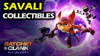 Savali Collectibles Gold Bolt Armour Spybot Craiggerbear  Ratchet and Clank Rift Apart Guide [upl. by Elkraps]