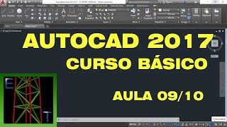 AutoCAD 2017  Aula 0910 Curso básico para iniciantes plotar na escala converter PDF [upl. by Naraa]