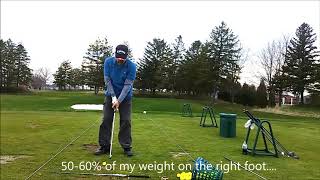 7 iron swing for analysis [upl. by Ibed44]