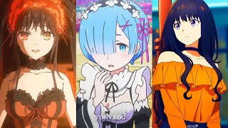 👑 Anime edits  Anime TikTok Compilation  Badass Moments 👑 Anime Hub 👑  110 [upl. by Atteselrahc]