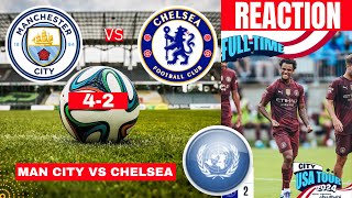 Man City vs Chelsea 42 Live Stream PreSeason Friendly Football Match Score 2024 Highlights Vivo [upl. by Ennaillek]