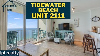 Tidewater Resort 2111 Panama City Beach Real Estate Vacation Rental [upl. by Drageruaeb518]