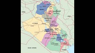 map of Iraq [upl. by Anua40]