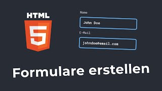 Formulare mit HTML erstellen  Die Grundlagen in 11 Minuten [upl. by Cohn]