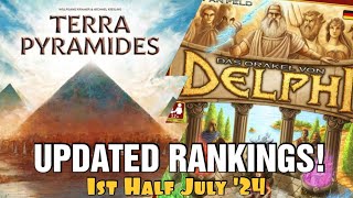 Ive been playing Terra Pyramides Oracle of Delphi Mille Fiori and more 1st Half July 2024 [upl. by Artemahs]