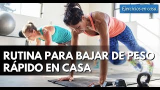 Cardio Sin Saltos Para Perder Peso Rapido [upl. by Burtie]