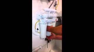 Basic Reverse Osmosis Filter Change [upl. by Duvall]