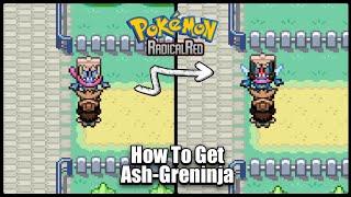 How to get AshGreninja Battle Bond in Pokemon Radical Red 41 [upl. by Hairahcez]