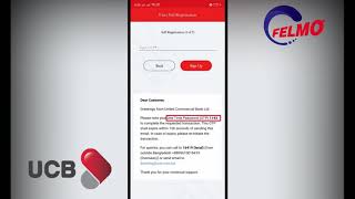 Unet মোবাইল অ্যাপ টি কিভাবে রেজিস্ট্রেশান করবেন  UCBL  FELMO TECH [upl. by Aneral]