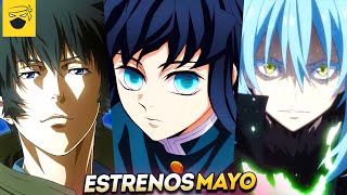 ESTRENOS ANIME MAYO 2023 NETFLIX Crunchyroll Animeflv xd y más [upl. by Saucy767]