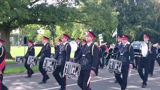 Defilé  OBK Bennekom  Airborne Oosterbeek 2018 [upl. by Hgielram]