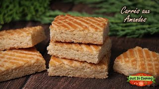 ❅ Recette des Biscuits de Noël Carrés aux Amandes ❅ [upl. by Canica860]