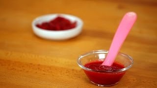 How to Make Beet Puree for Babies  Baby Food [upl. by Lissner]