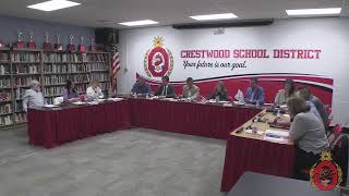 Crestwood School District Regular Meeting  May 16 2024 [upl. by Ikkela]