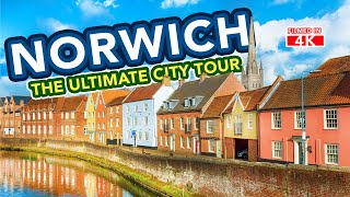 NORWICH UK  The Ultimate Norwich City Tour Whats it REALLY like in Norfolks Fine City [upl. by Elberta]