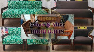 HOW TO REPAIR II RESTORATION II COLONIAL SET SOFA II UPHOLSTERY II HYASIA HOME WORKZ [upl. by Davidoff]