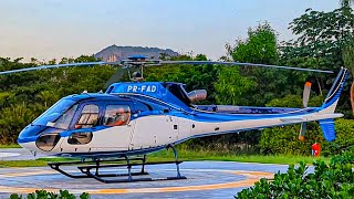 AIRBUS H125 QUICK STARTUP amp TAKEOFF [upl. by Emelin]