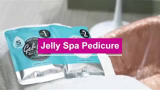 Jelly Spa Pedicure  Salon and Beauty Bar [upl. by Imuy]