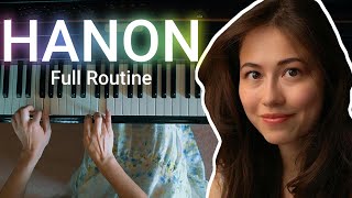 Everyone should do this Hanon Routine EVERYDAY  warm up like a pro [upl. by O'Gowan765]