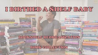 MY BOOKSHELVES ARE POPPIN MY BOOKSHELVES ARE COOL 📚 I reorganized my shelves amp minilibrary tour 🤗 [upl. by Lav86]