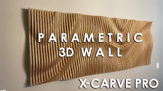 Parametric Wall Art  Making Money with the XCarve Pro from Inventables [upl. by Stroup]